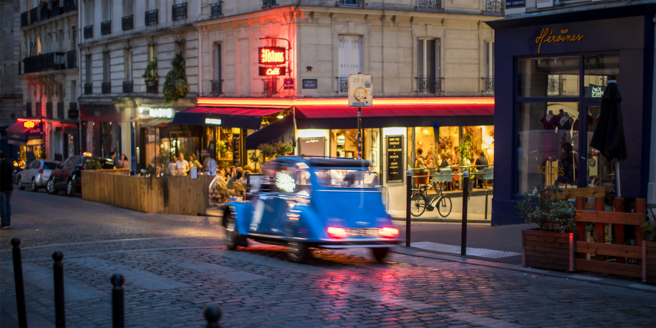 Paris street photograph by BigRedJ