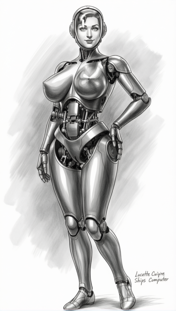 Starlight Amazons character development sketch