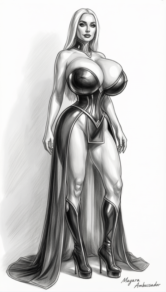 Starlight Amazons character development sketch