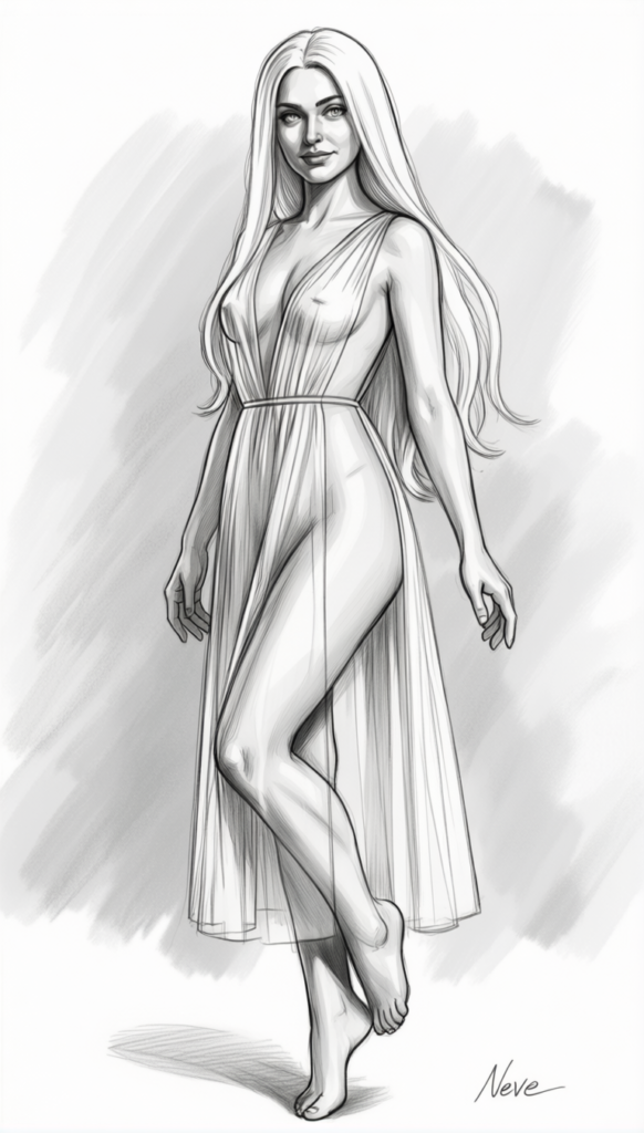 Starlight Amazons character development sketch