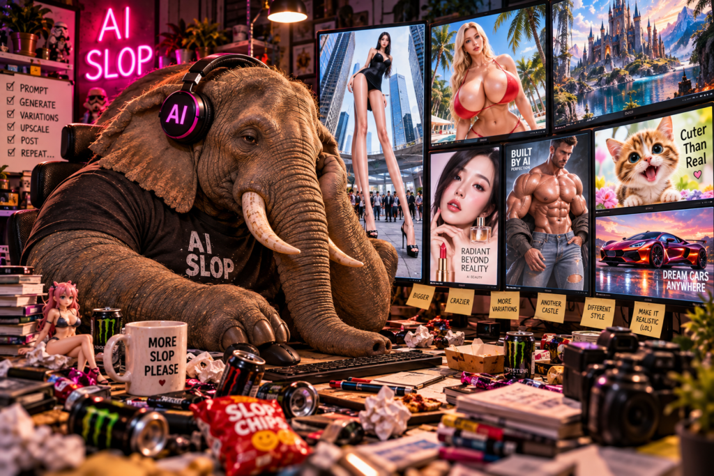 The elephant in the room: AI slop